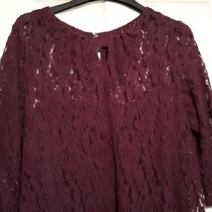 3/4 sleeve lace dress